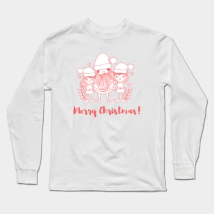 Merry Christmas Shirts Christmas Gift Long Sleeve T-Shirt